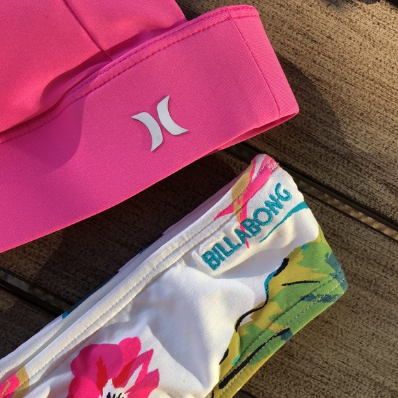 🌴🔆HURLEY- BILLABONG QUICK DRY ISKAND HOP BIKINI - Picture 9 of 12